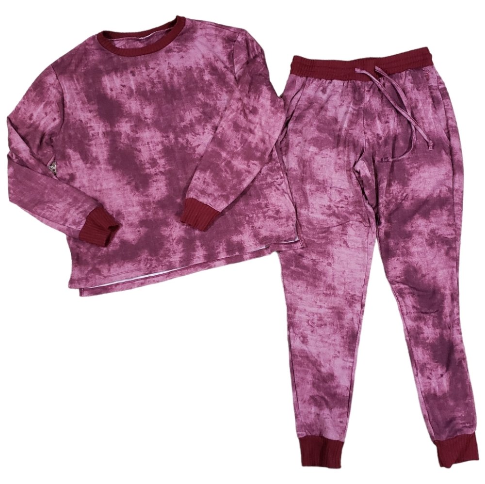 Born 2pc Tie Dye Jogger Set Size Med
